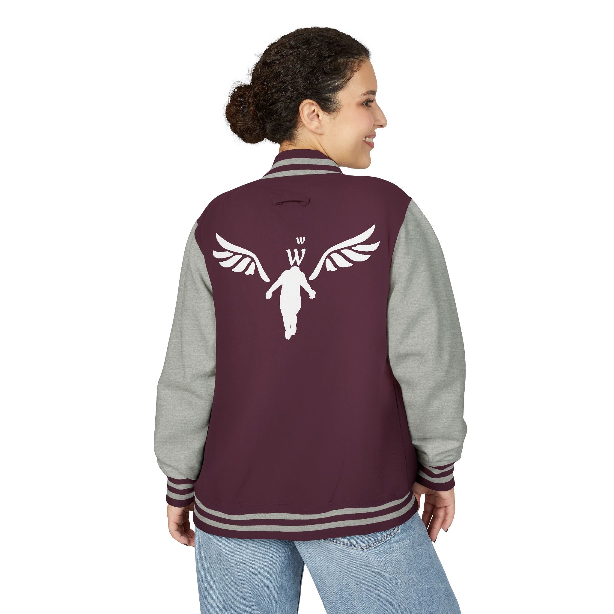 wickeD Wings Letterman Jacket