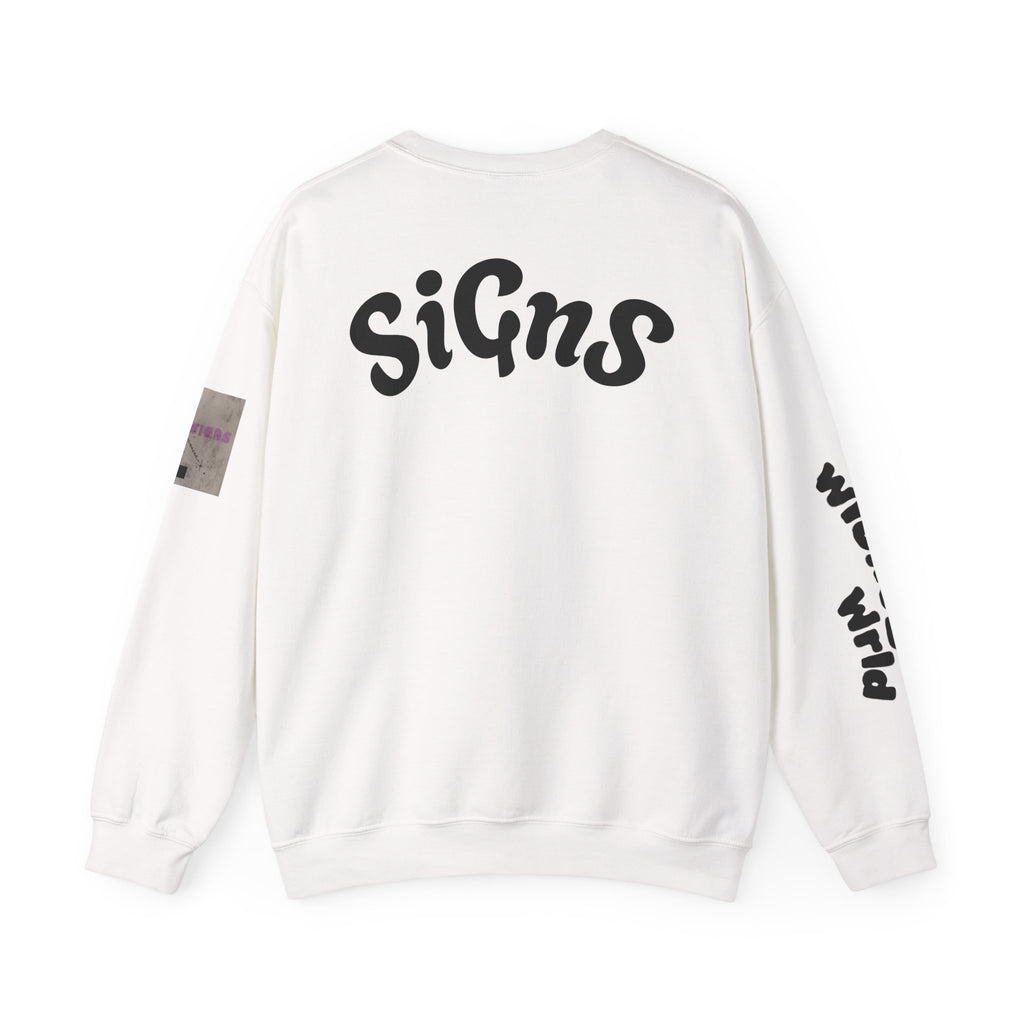 Signs Crewneck Sweatshirt | wickeD Wrld Merch