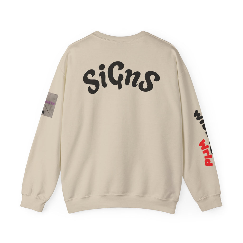Signs Crewneck Sweatshirt | wickeD Wrld Merch