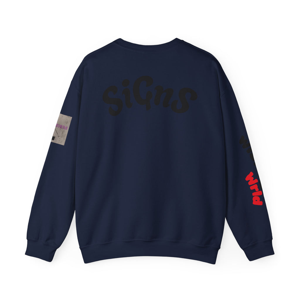Signs Crewneck Sweatshirt | wickeD Wrld Merch