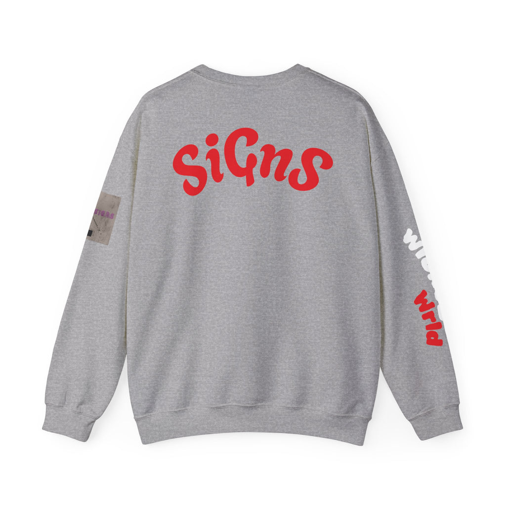 Signs Crewneck Sweatshirt | wickeD Wrld Merch