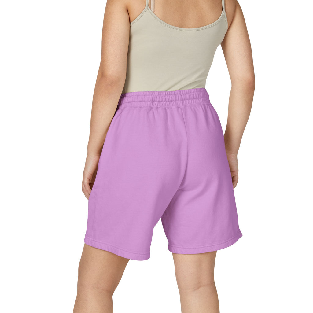 w W Lightweight Garment-Dyed Fleece Sweat Shorts