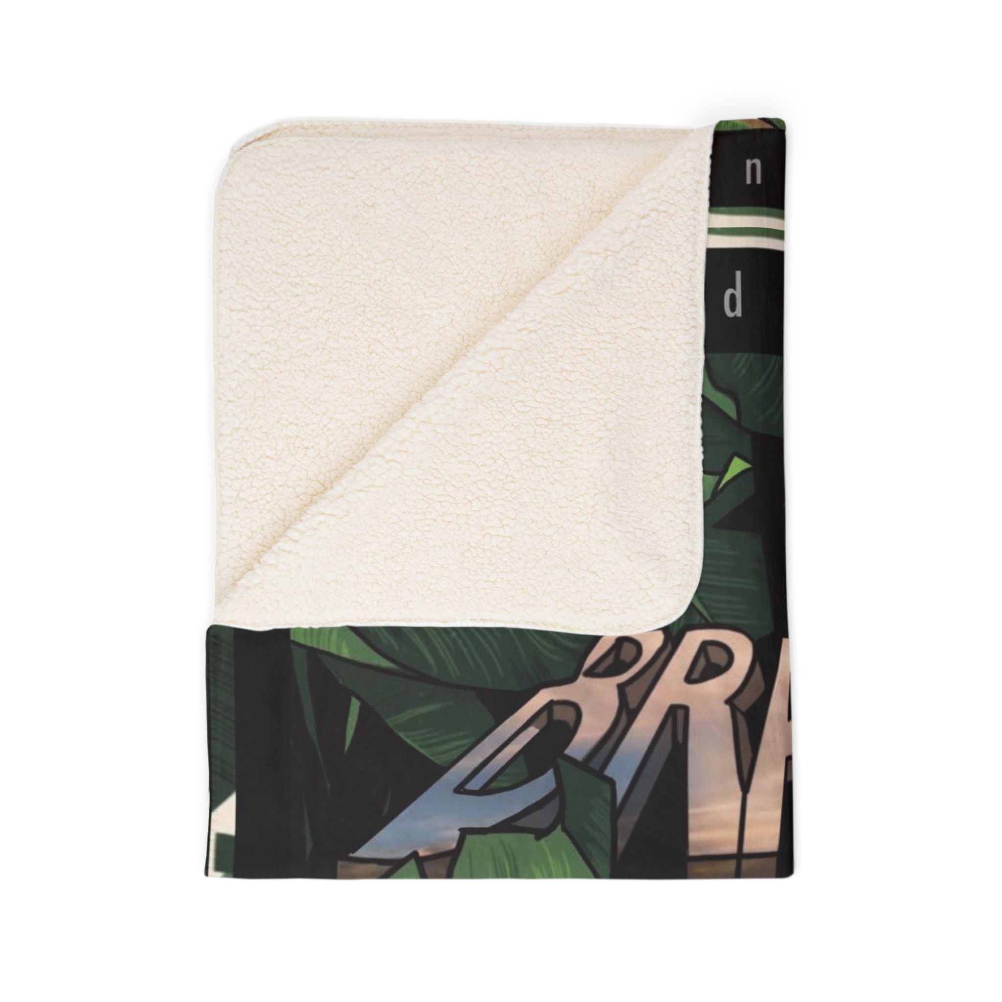 Brave Fleece Sherpa Blanket | wickeD Wrld