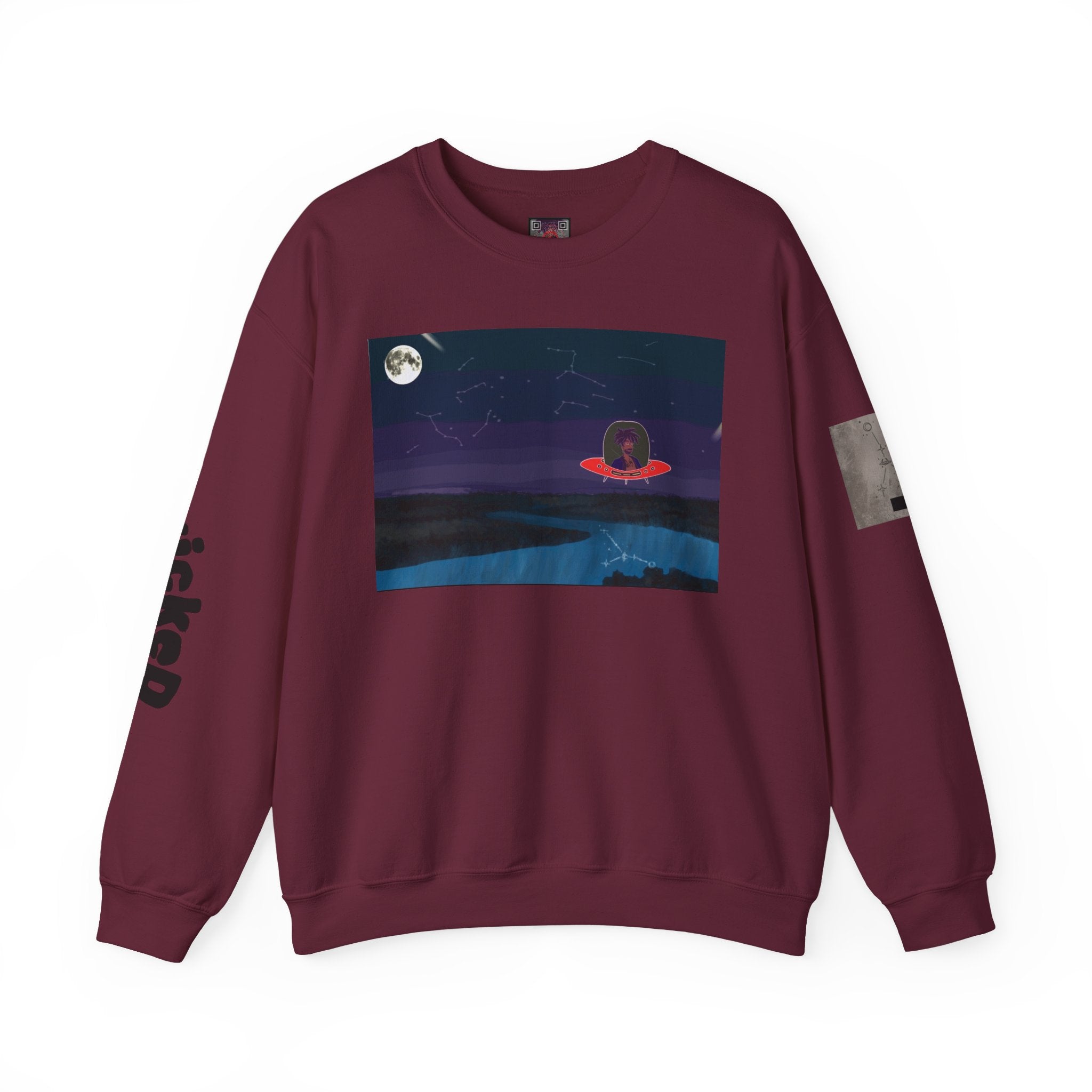 Signs Crewneck Sweatshirt | wickeD Wrld Merch