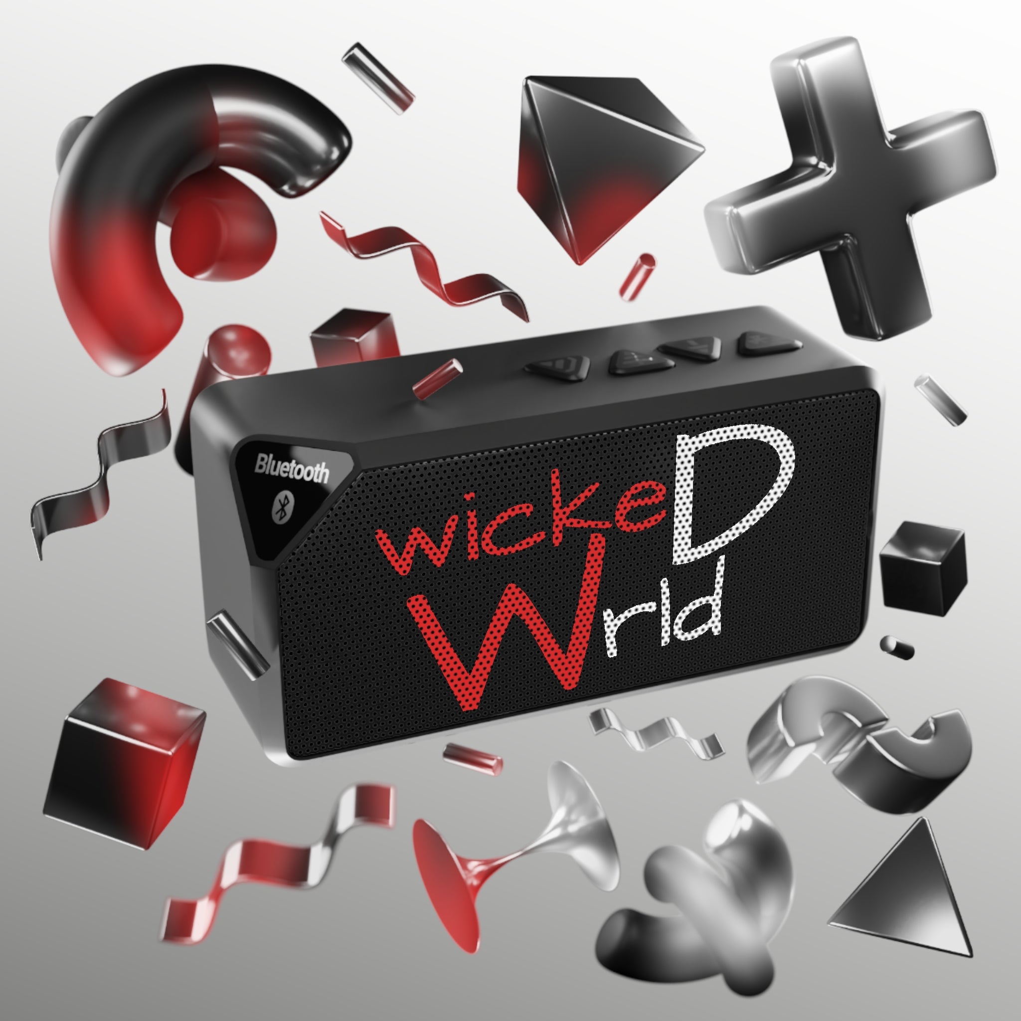 wickeD Wrld Bluetooth Speaker | Portable Wireless Audio