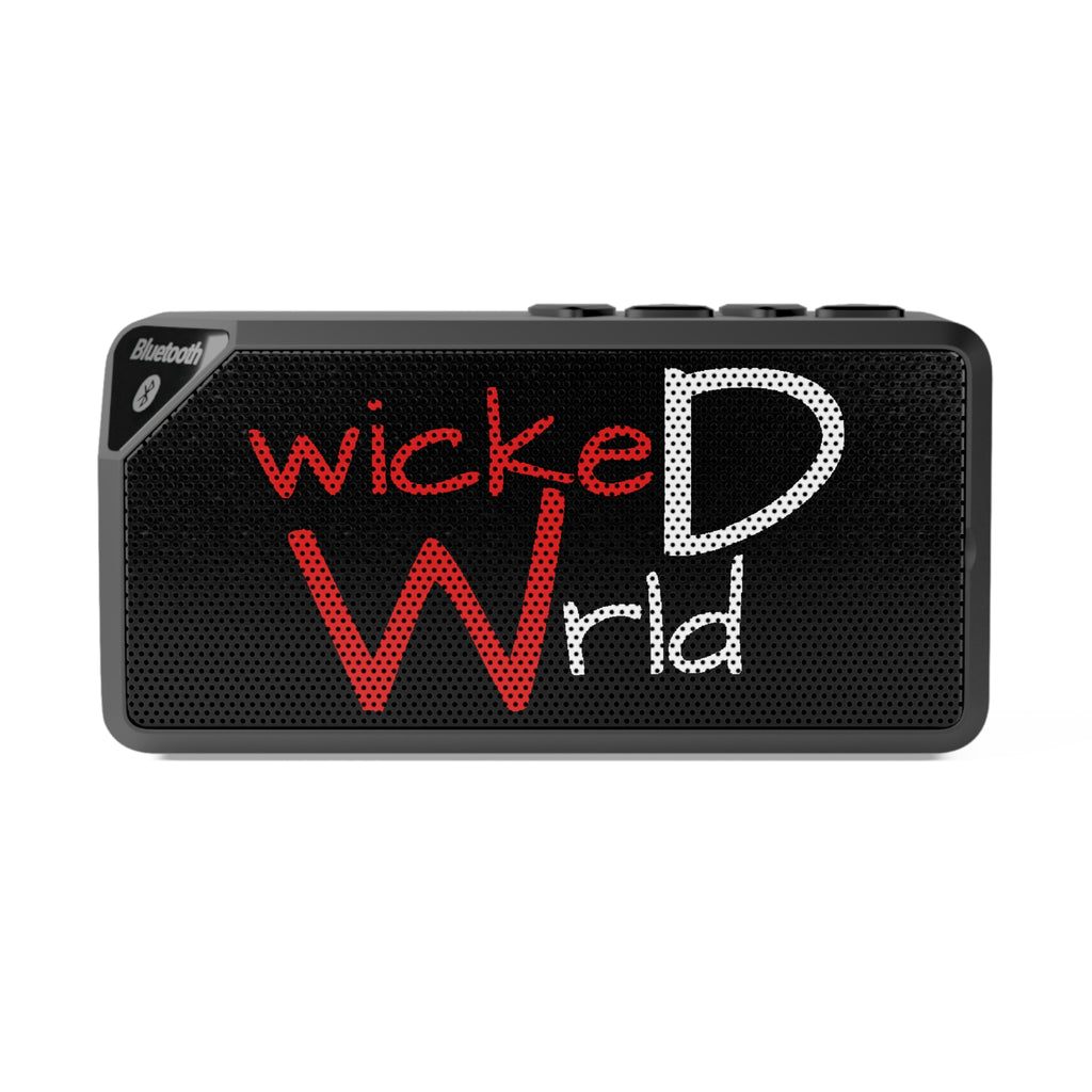 wickeD Wrld Bluetooth Speaker | Portable Wireless Audio