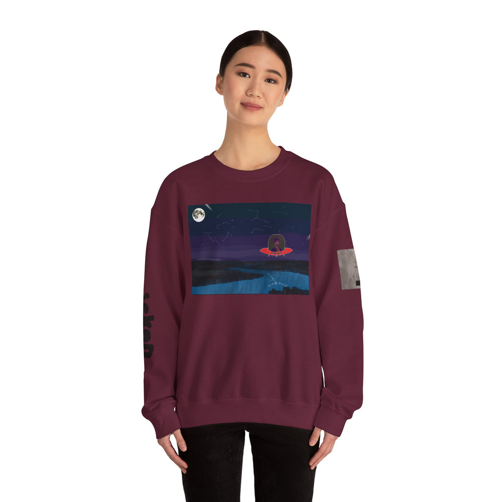 Signs Crewneck Sweatshirt | wickeD Wrld Merch