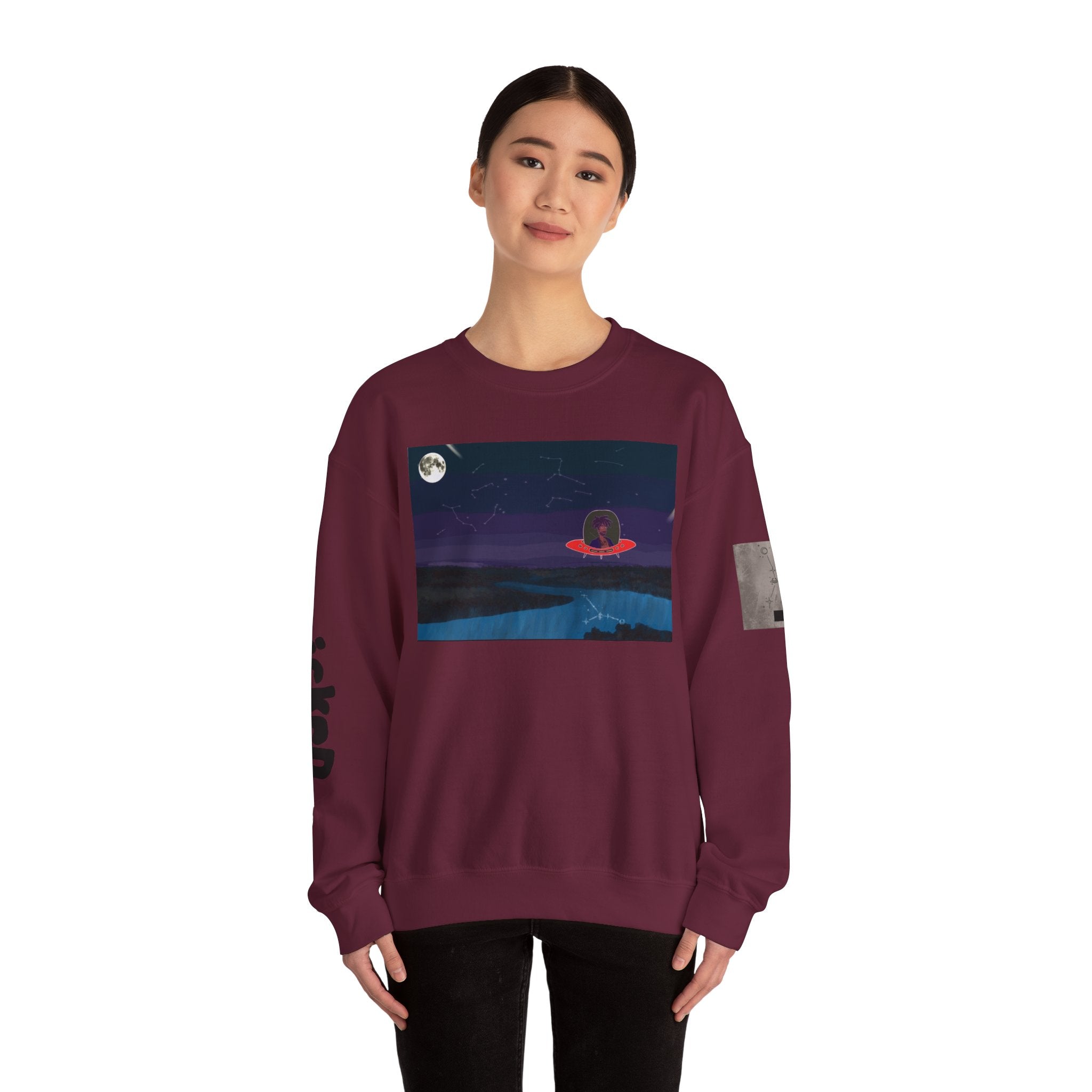 Signs Crewneck Sweatshirt | wickeD Wrld Merch