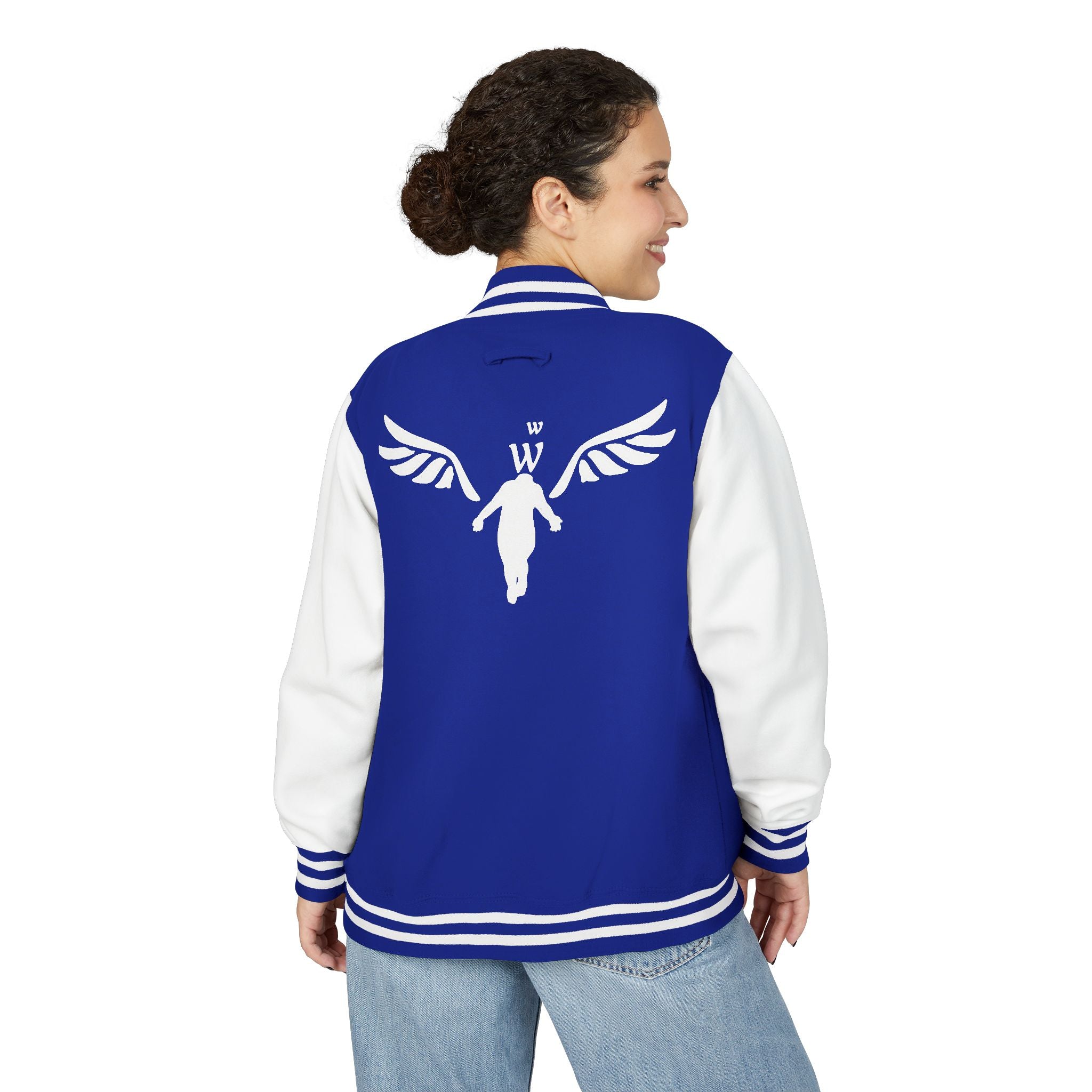 wickeD Wings Letterman Jacket