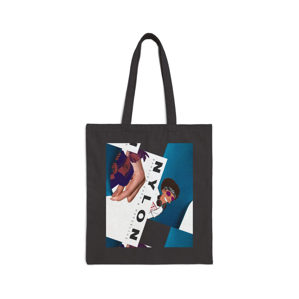 The non-nylon Nylon Tote Bag, Reusable Shopping Bag, Eco-Friendly Tote, Grocery Bag, Unique Tote