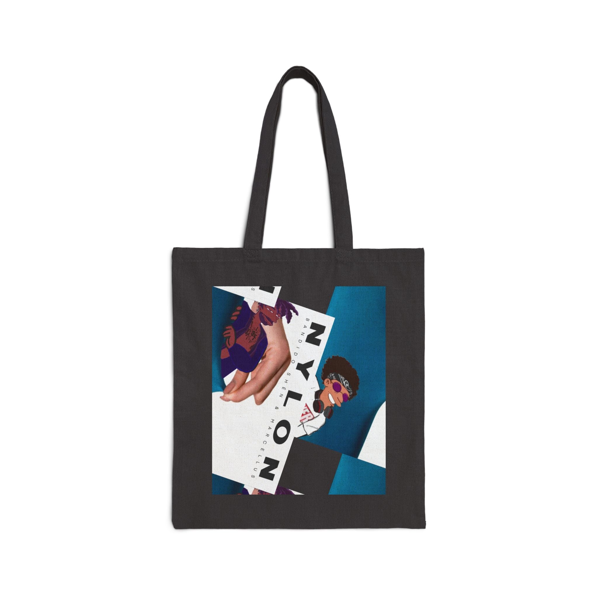 The non-nylon Nylon Tote Bag, Reusable Shopping Bag, Eco-Friendly Tote, Grocery Bag, Unique Tote