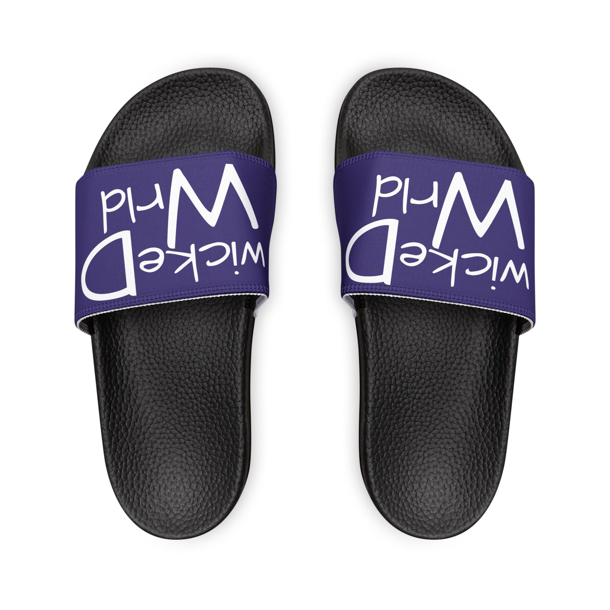 wickeD Wrld Removable-Strap Casual Pool & Beach Slides