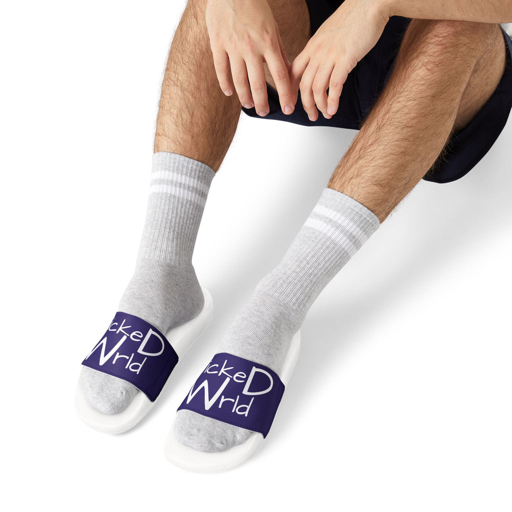 wickeD Wrld Removable-Strap Casual Pool & Beach Slides