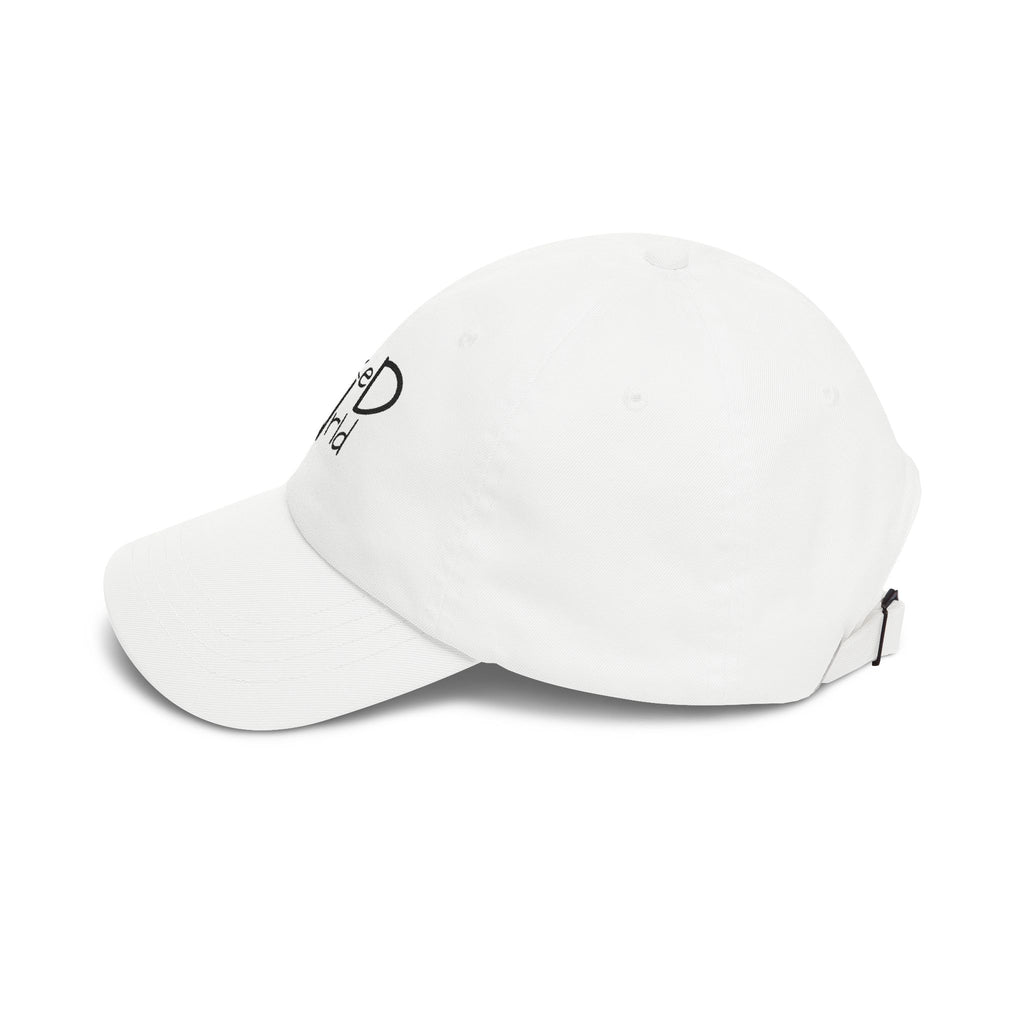 wickeD Wrld embroidered Classic Dad Cap | white baseball hat