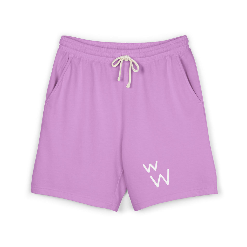 w W Lightweight Garment-Dyed Fleece Sweat Shorts