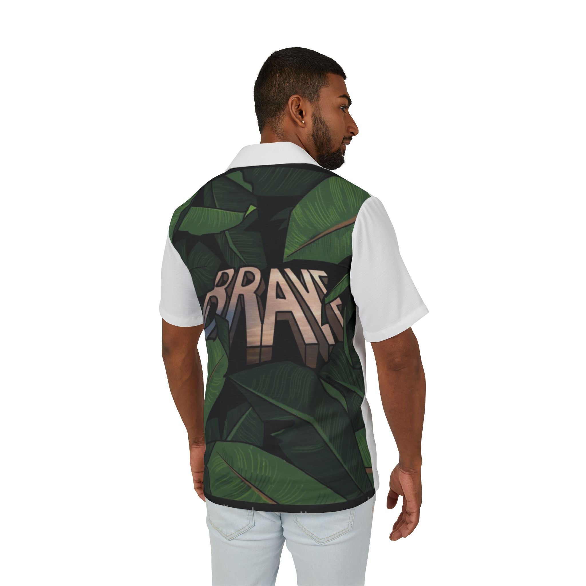 BRAVE Hawaiian Shirt | wickeD Wrld Merch