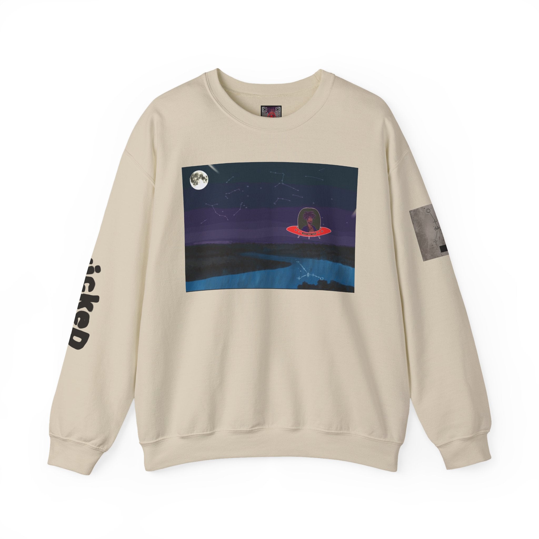 Signs Crewneck Sweatshirt | wickeD Wrld Merch