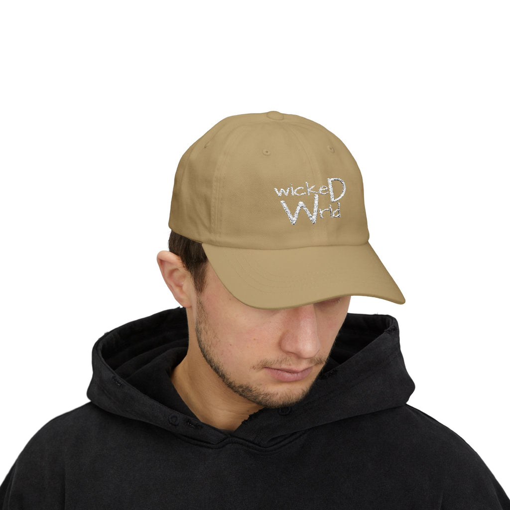 wicked Wrld embroidered Classic Dad Cap | baseball hat