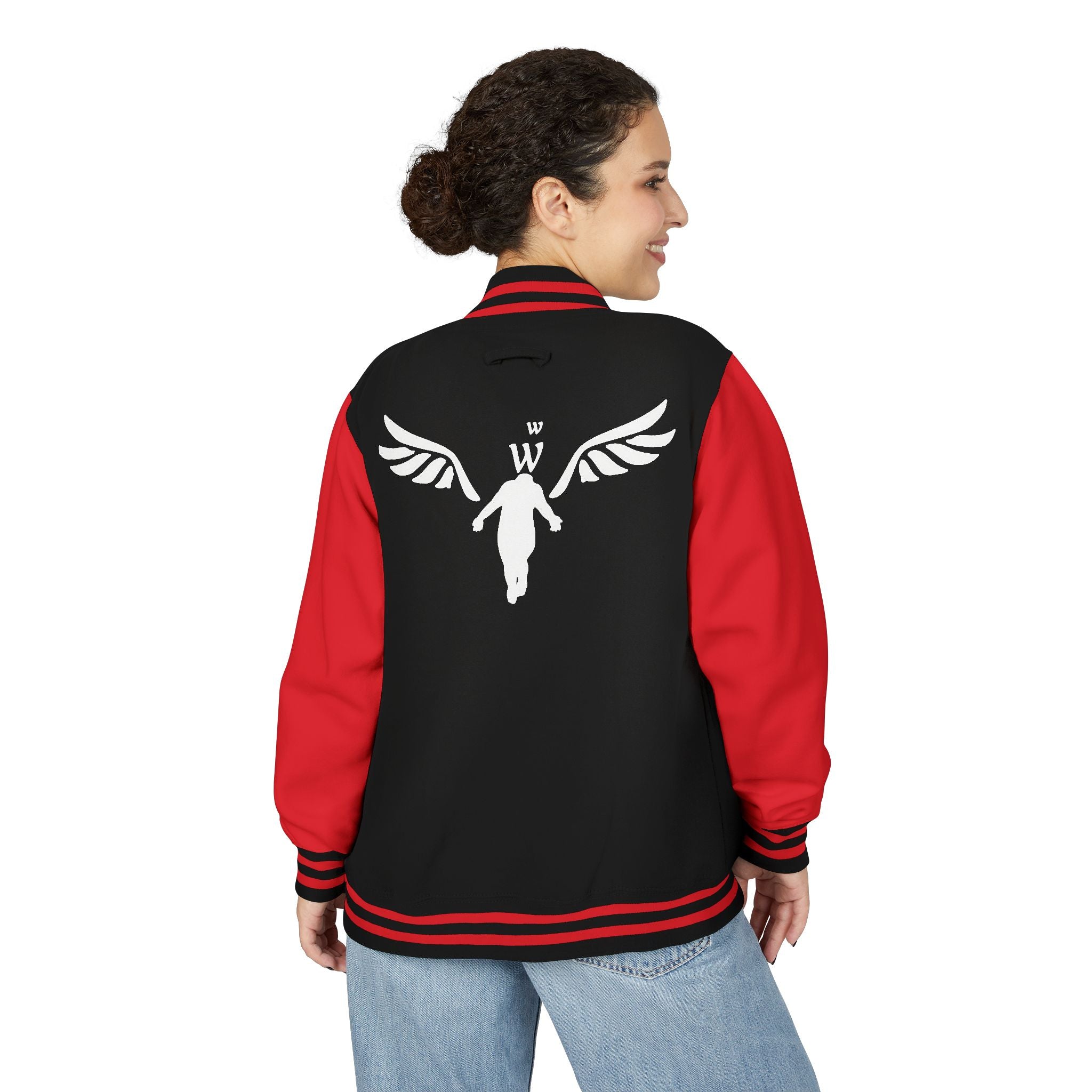 wickeD Wings Letterman Jacket