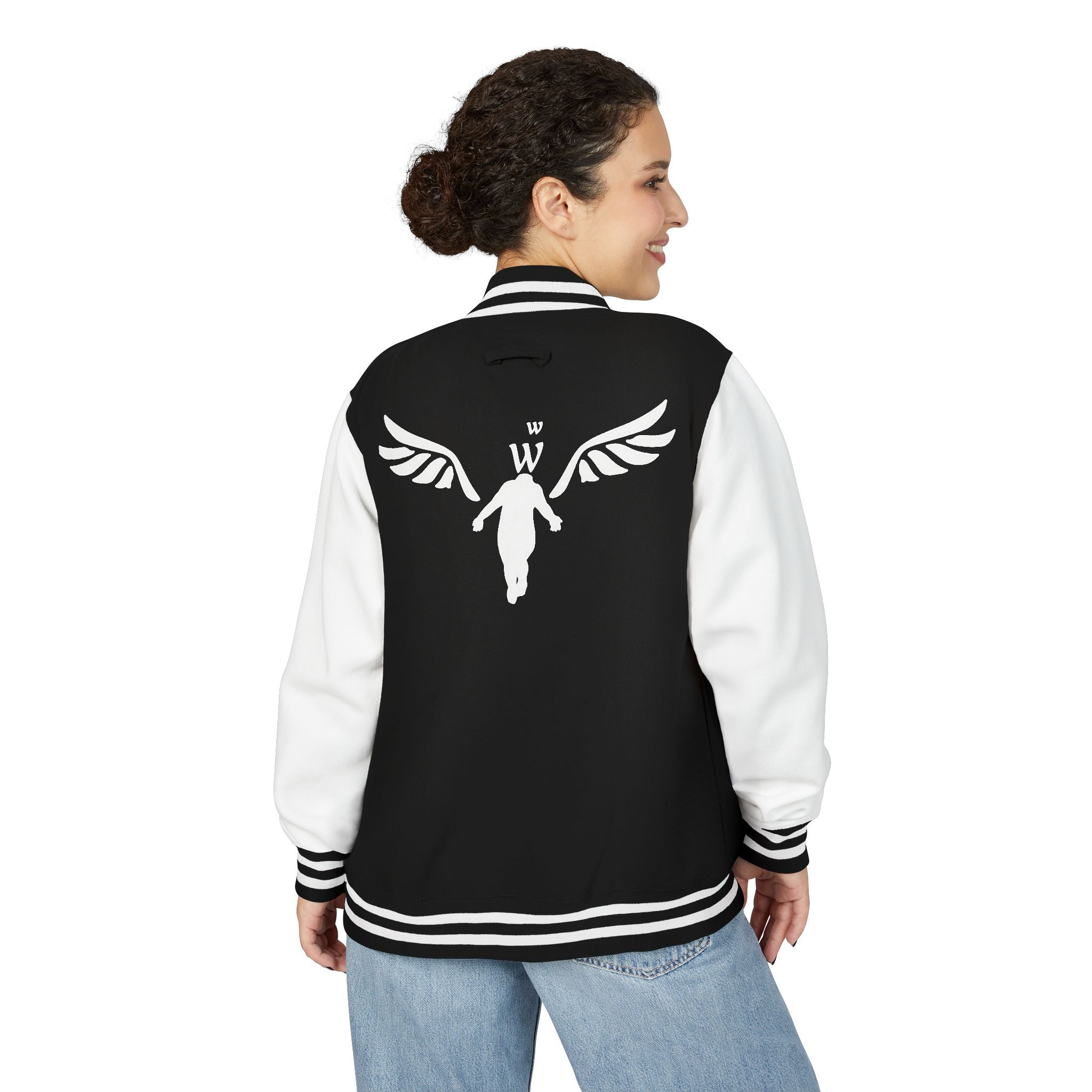 wickeD Wings Letterman Jacket
