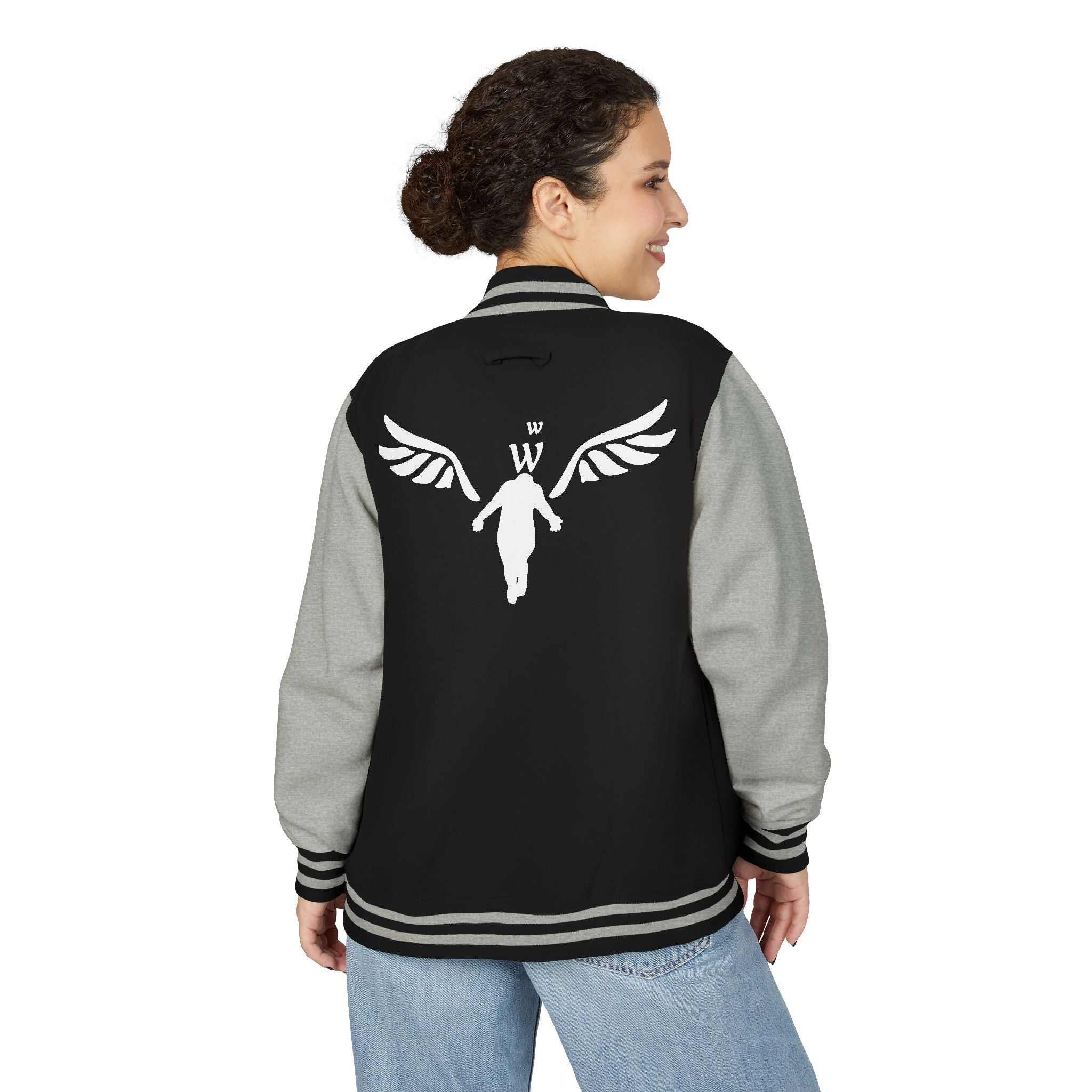 wickeD Wings Letterman Jacket