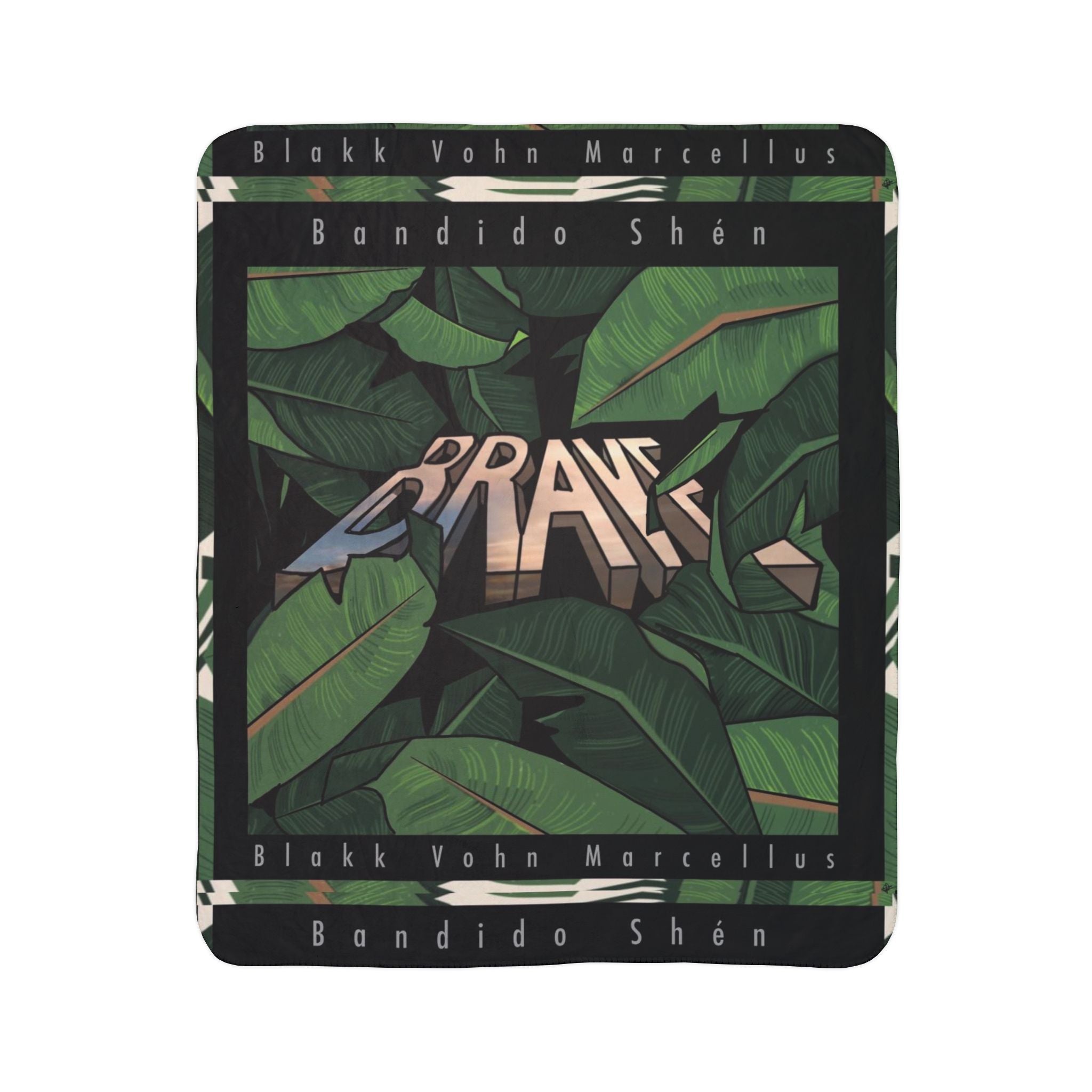 Brave Fleece Sherpa Blanket | wickeD Wrld