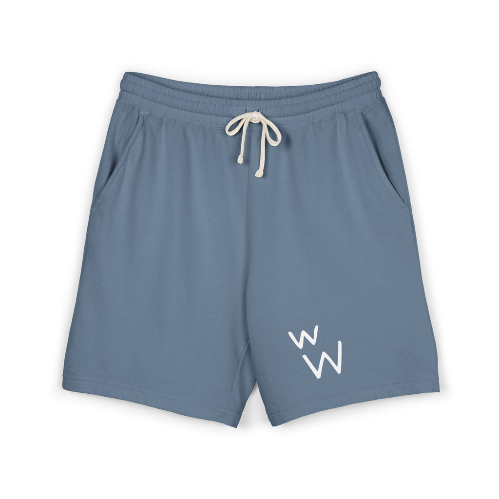 w W Lightweight Garment-Dyed Fleece Sweat Shorts