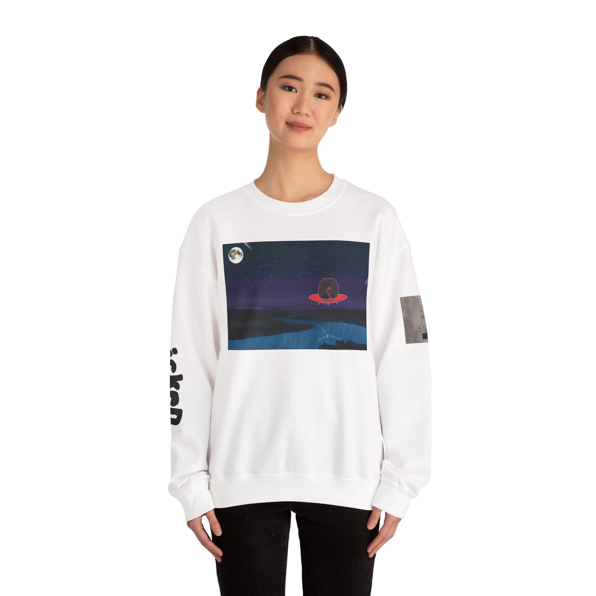 Signs Crewneck Sweatshirt | wickeD Wrld Merch