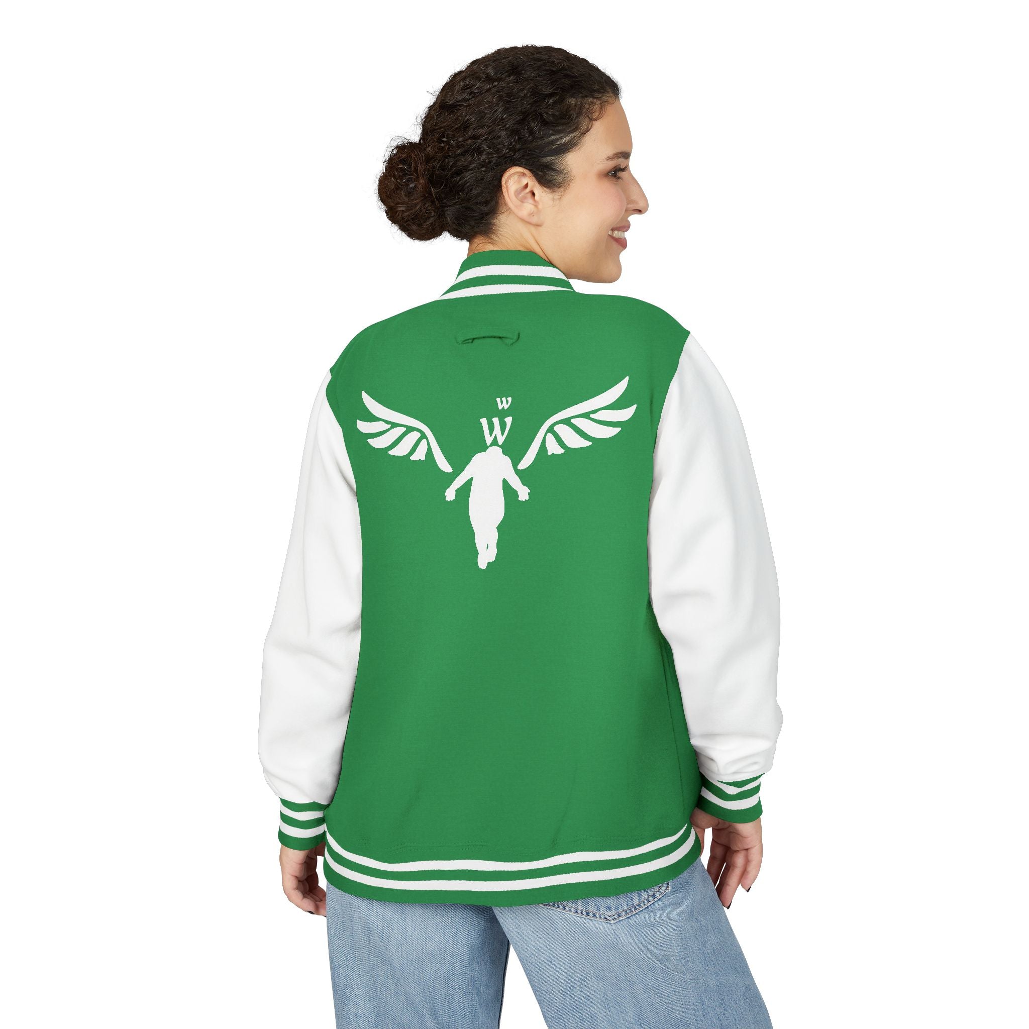 wickeD Wings Letterman Jacket