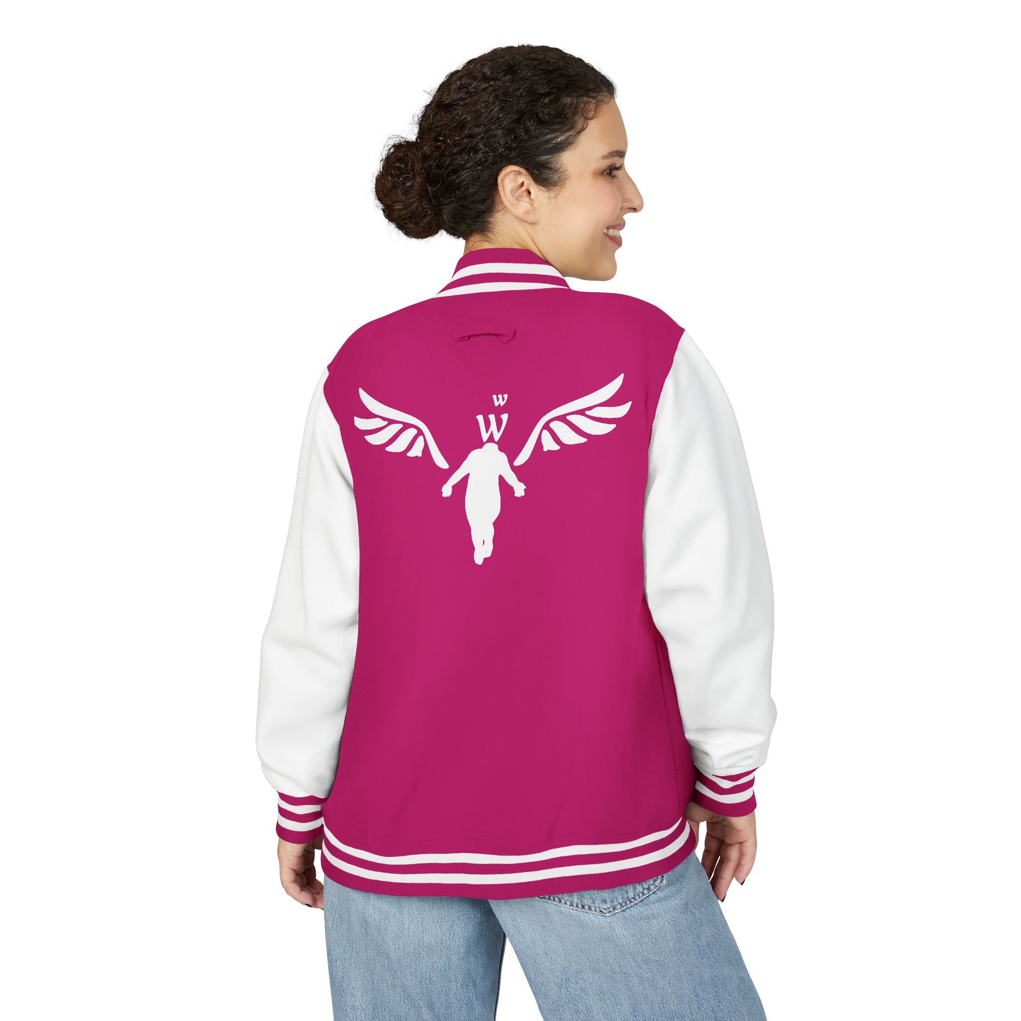 wickeD Wings Letterman Jacket