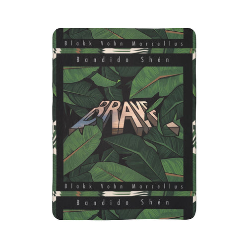 Brave Fleece Sherpa Blanket | wickeD Wrld